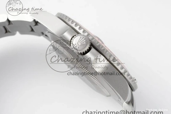 0411 Bold Submariner DIW Sandblasted VSF 1:1 Best Edition Orange Ceramic Bezel Orange Black Dial on SS Bracelet VS 2053